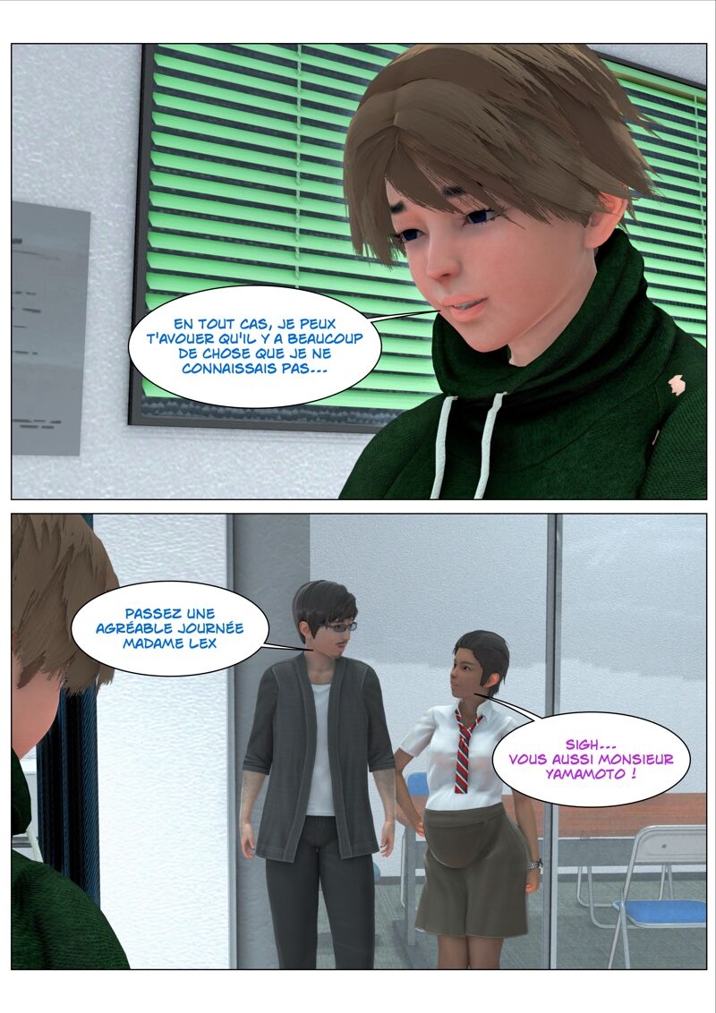 [HS2] Swapping Week-End (a Role Exchanger Tale) - Mom & Son (French) 365