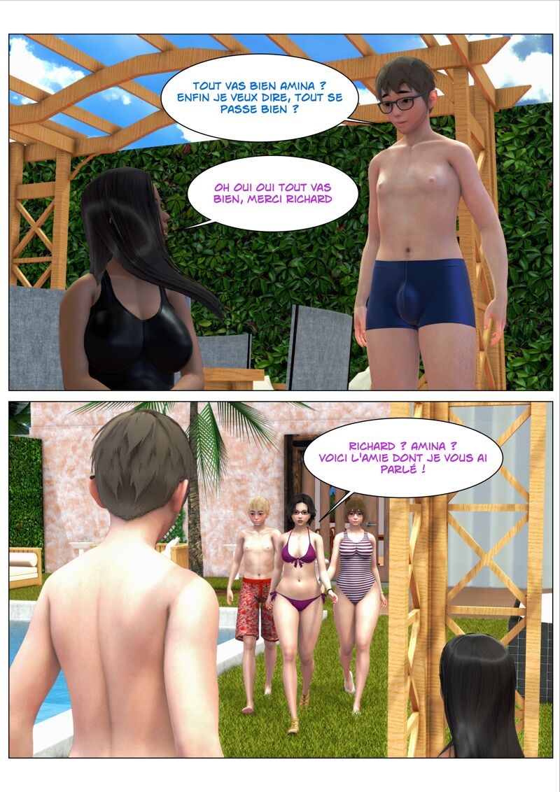 [HS2] Swapping Week-End (a Role Exchanger Tale) - Mom & Son (French) 56