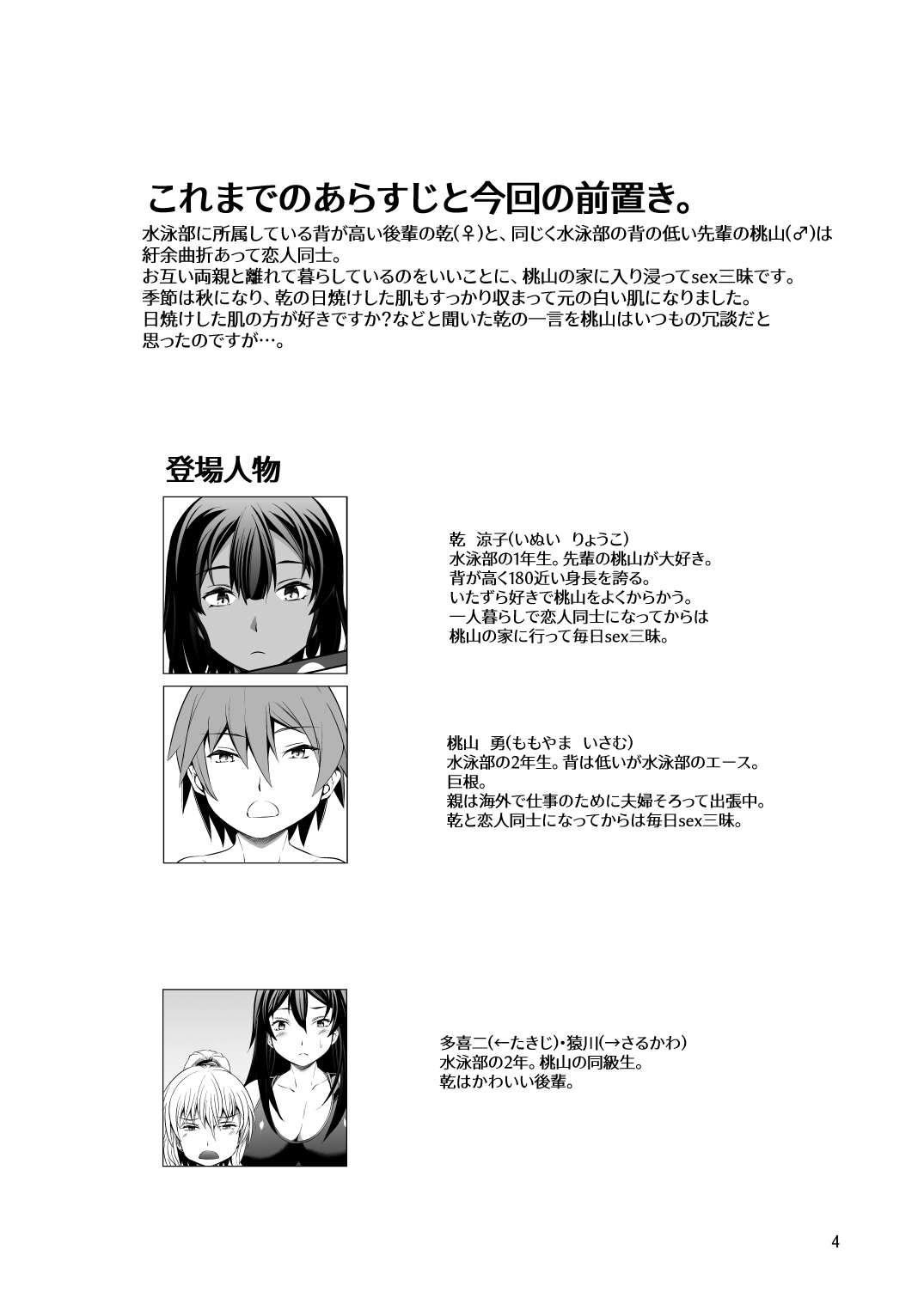 [Takedake (Takedake)] Dekkai Kouhai to Chicchai Senpai wa Nurunuru Shitai! [Digital] 3
