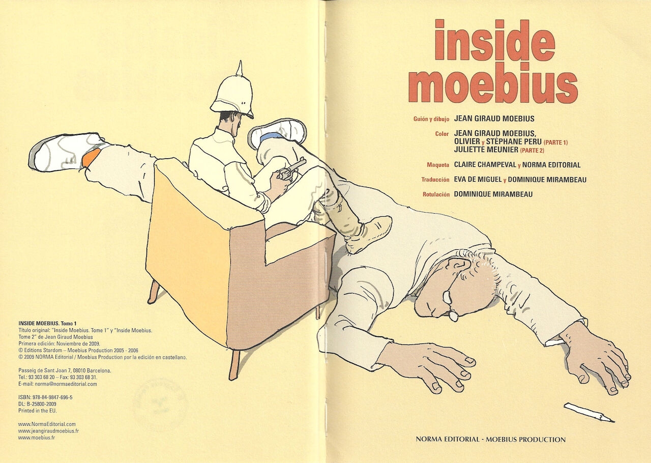[Jean Giraud] Inside Moebius - Volume 1 [Spanish] 2