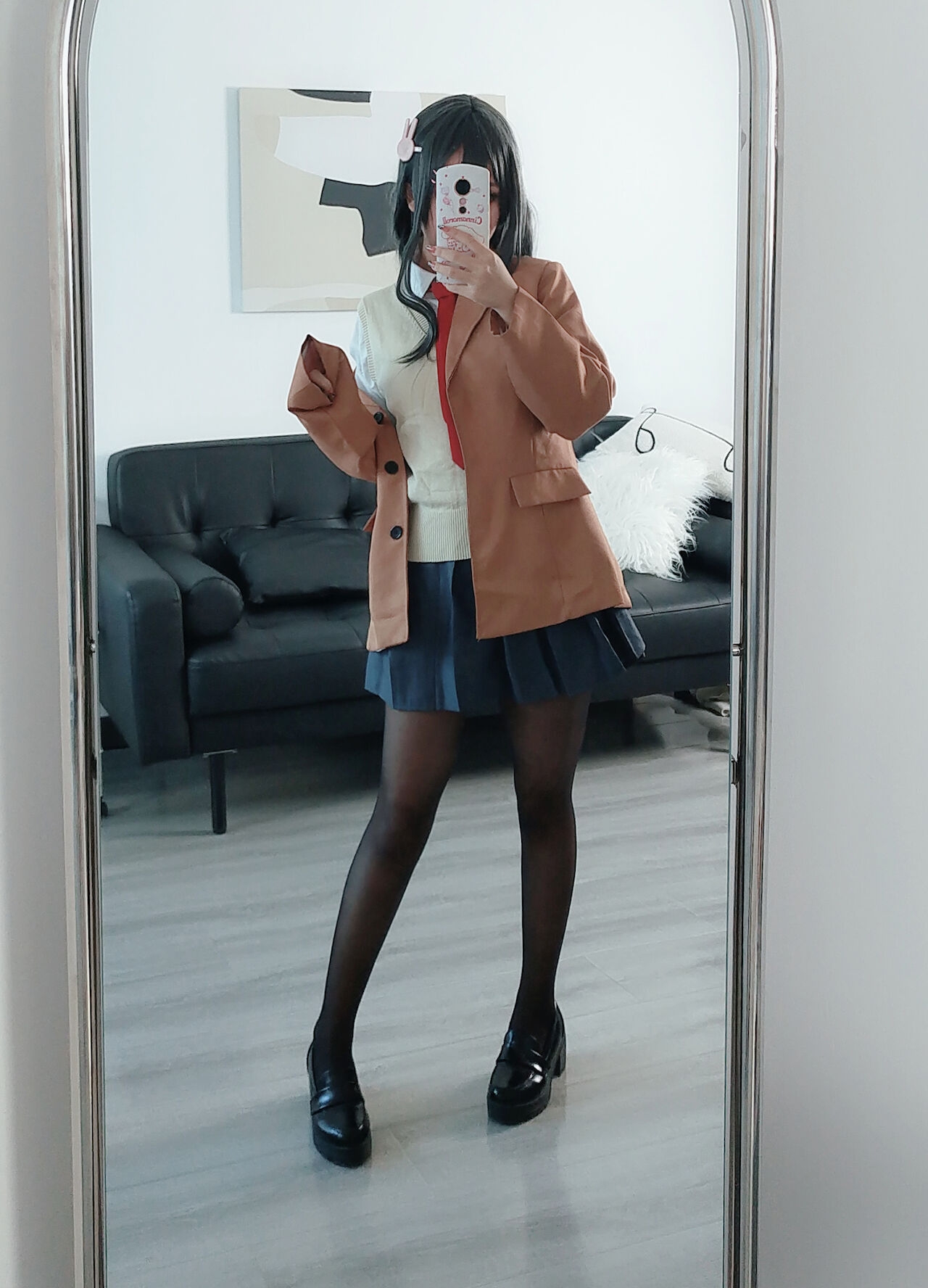 日奈娇 - 麻衣校服 49