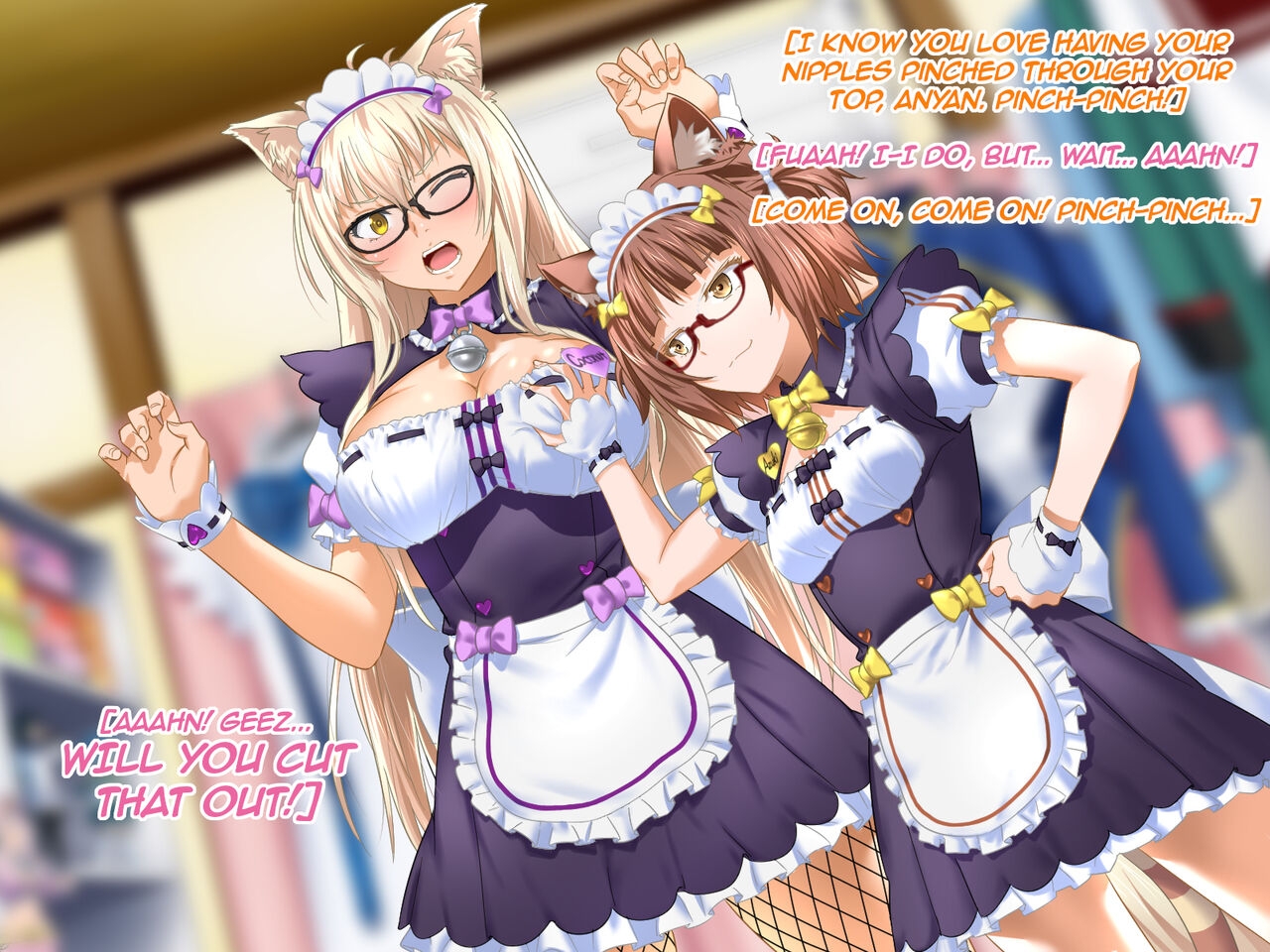 [ClownCulture] Aniya-san Change! Neko Neko Duet (Various) [English] 100