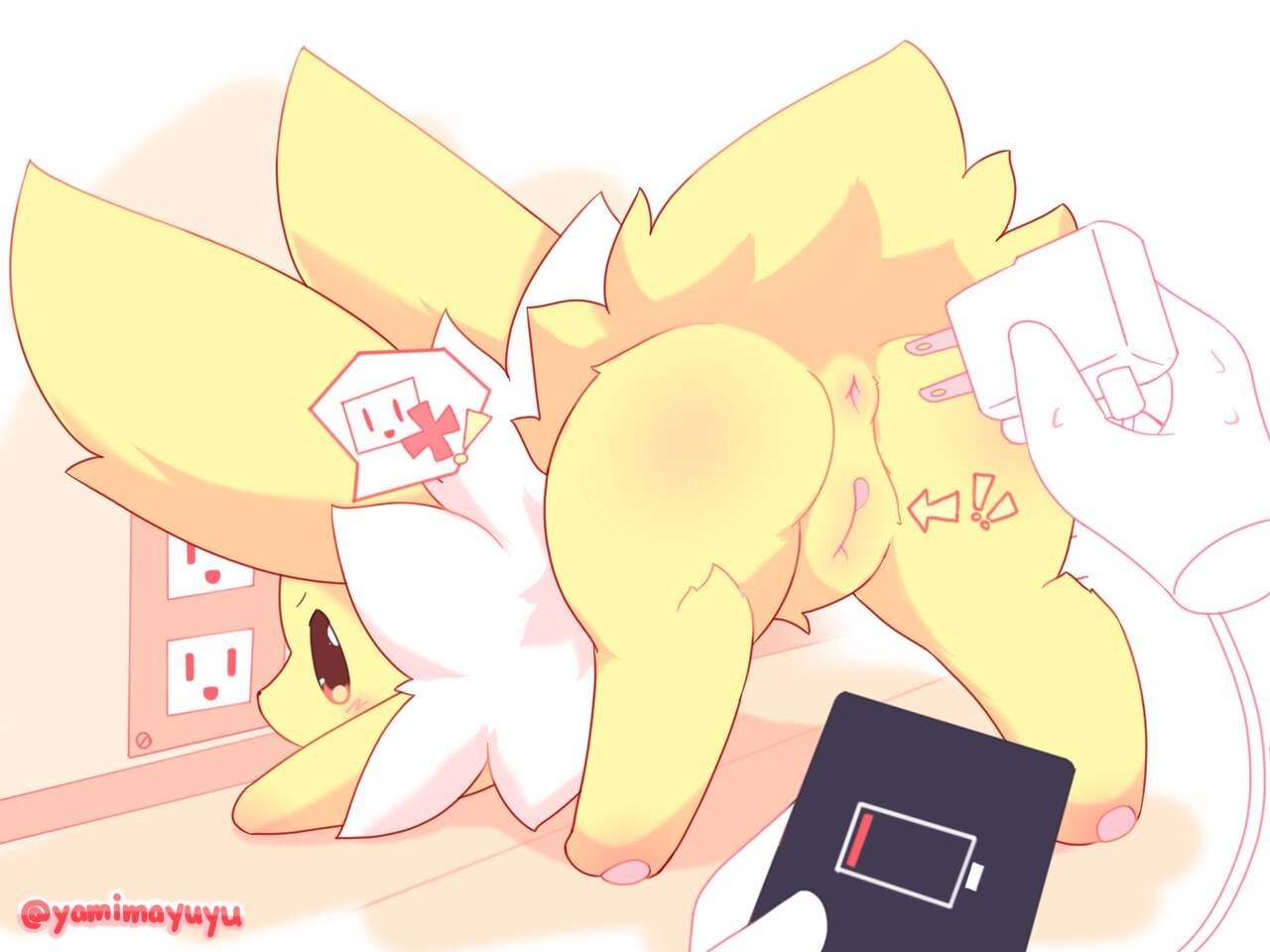 [Nekomayo] SUBSCRIBESTAR | Jolteon Phone Charger all visions 0