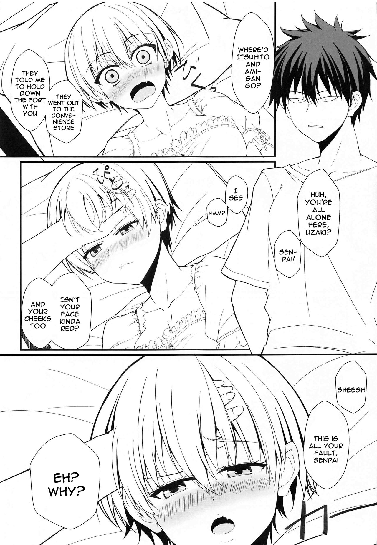 [Jinsei Saigo no Asobi. (Sakura Ryota)] Uzaki-chan wa Senpai to H Shitai! | Uzaki-chan Wants To Have Sex With Senpai (Uzaki-chan wa Asobitai!) [English] 3