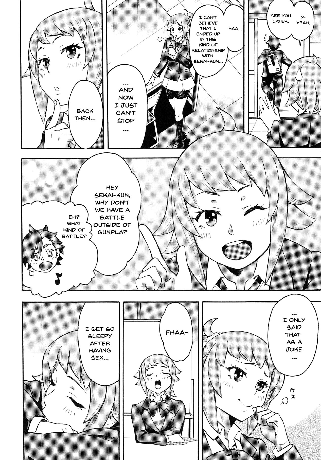 (C87) [SOLID AIR (Zonda)] BUILD OVER TRY! (Gundam Build Fighters Try) [English] {Doujins.com} 4