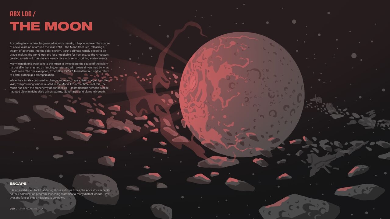 Against The Moon Artbook 2