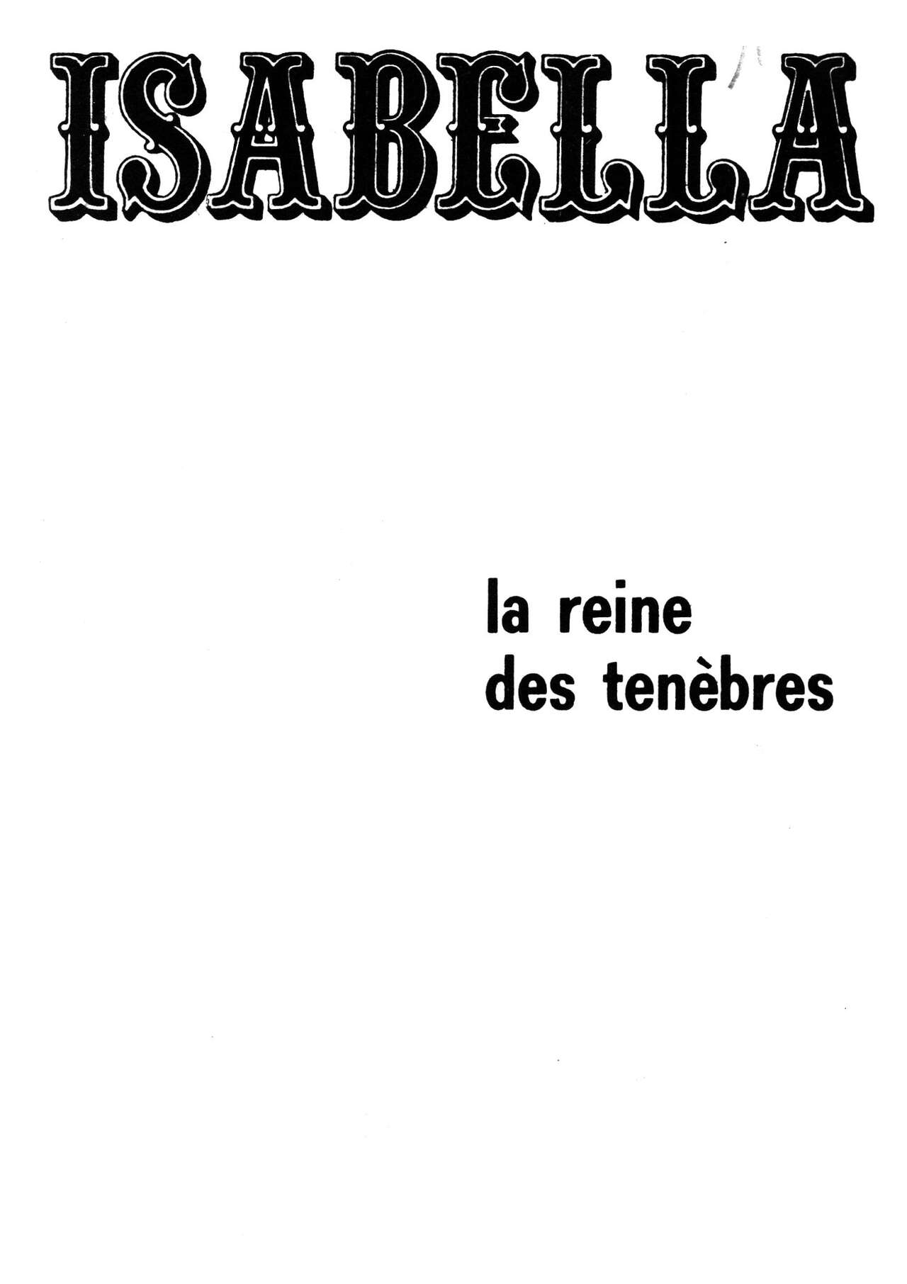 Isabella 026 - La reine des Ténèbres [French] [PJP] 2