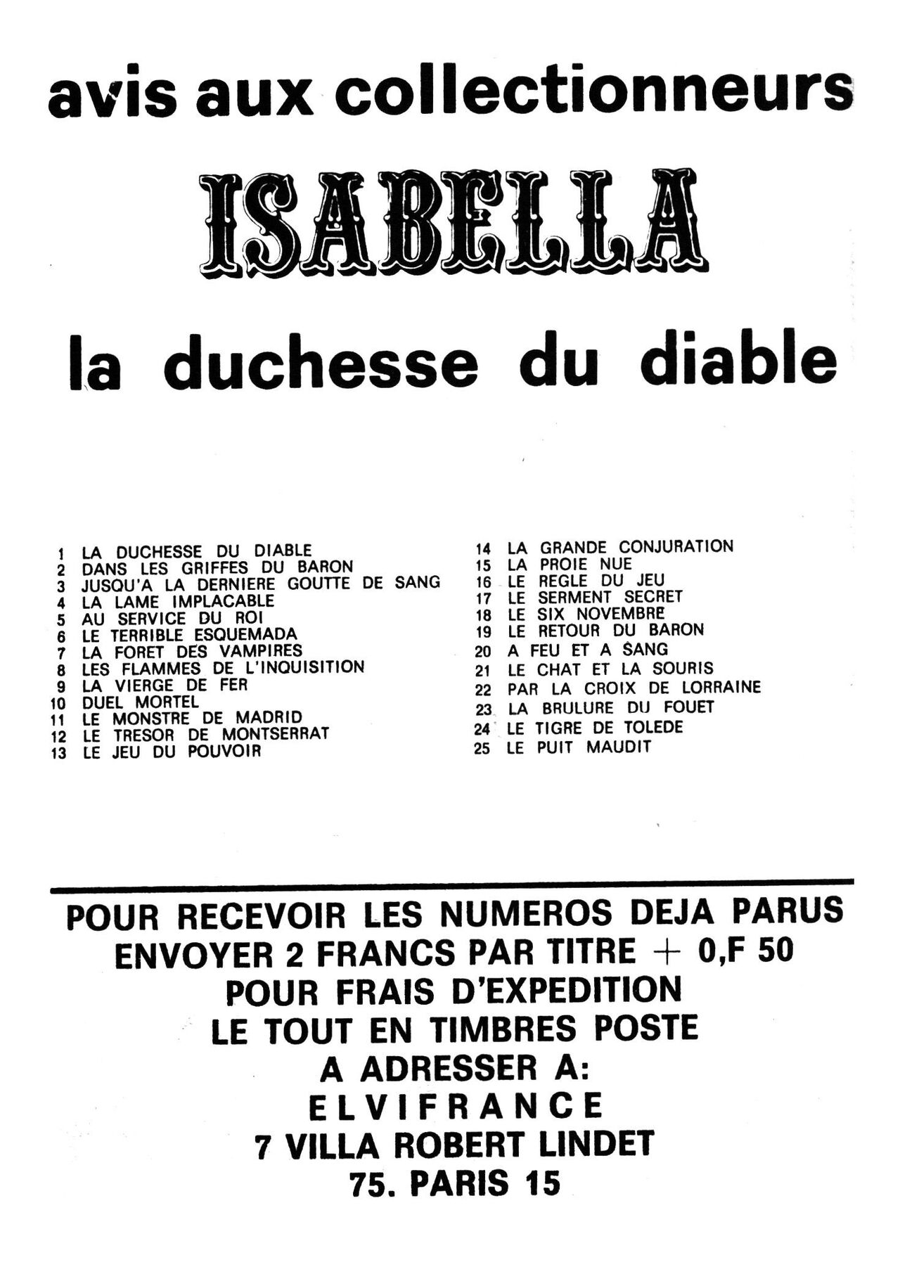 Isabella 026 - La reine des Ténèbres [French] [PJP] 3