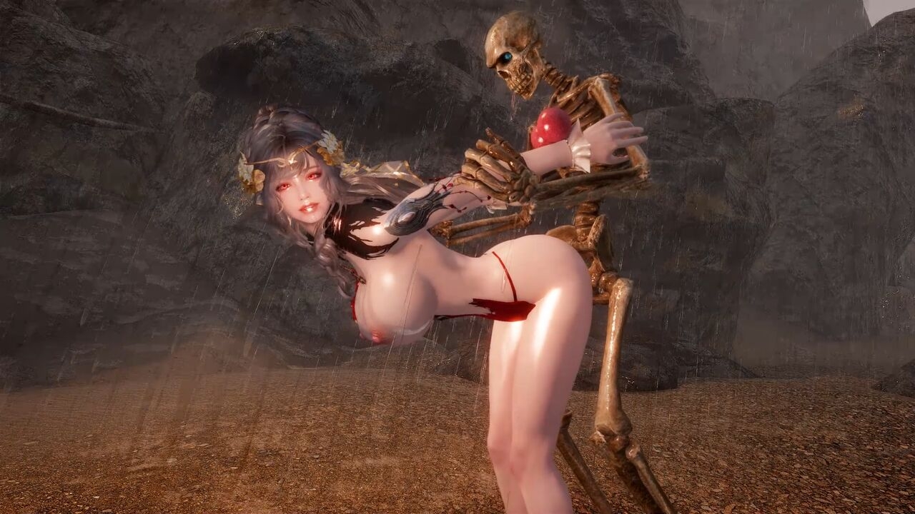 [rtwlingo666] Vampire Princess × Skeleton Man 10