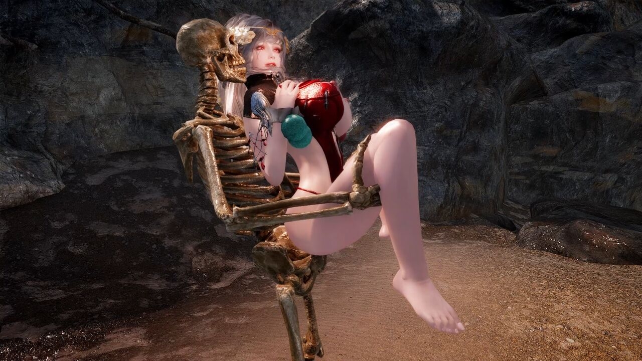 [rtwlingo666] Vampire Princess × Skeleton Man 22