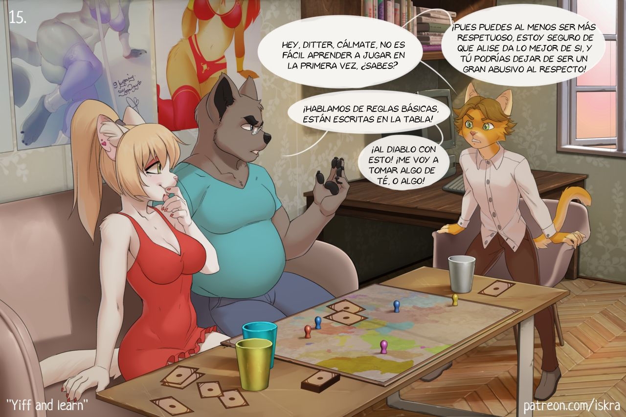 [Iskra] Yiff and Learn - [Spanish] - [Ferrand85] Complete 14