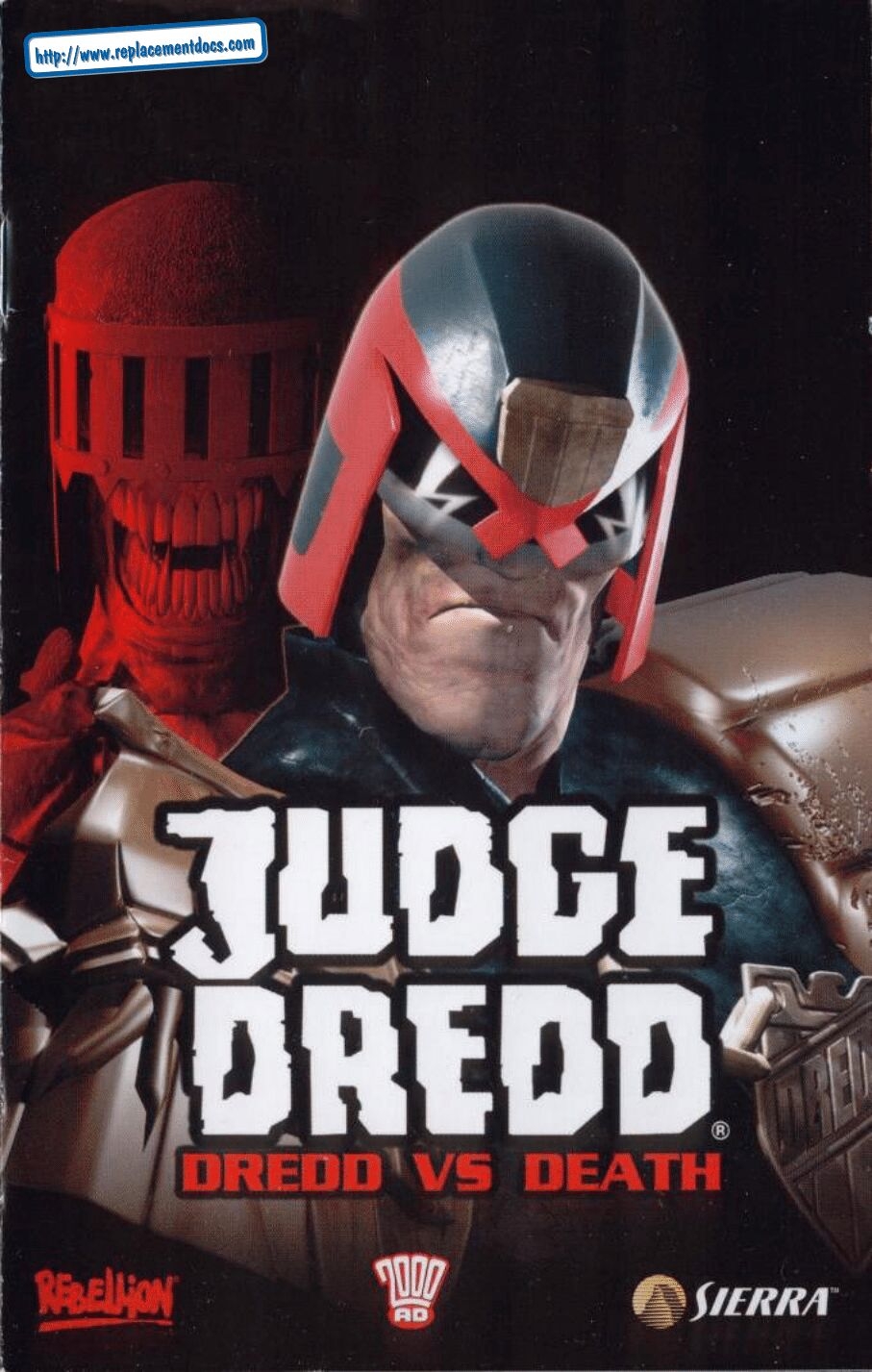 Judge Dredd: Dredd vs. Death (PC (DOS/Windows)) Game Manual 0