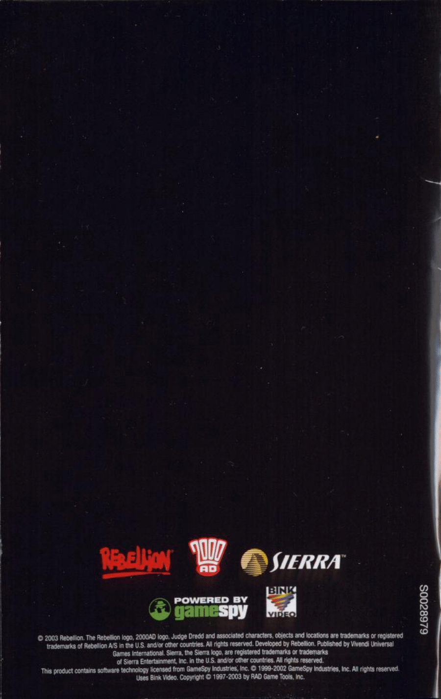 Judge Dredd: Dredd vs. Death (PC (DOS/Windows)) Game Manual 16