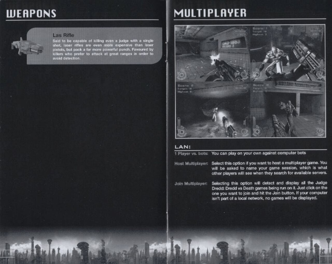 Judge Dredd: Dredd vs. Death (PC (DOS/Windows)) Game Manual 7