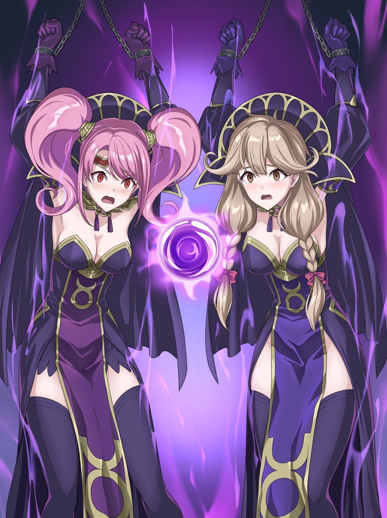 [Ribimura] Mae and Effie's witchification skinsuit brainwashing (Fire Emblem Echoes) 0