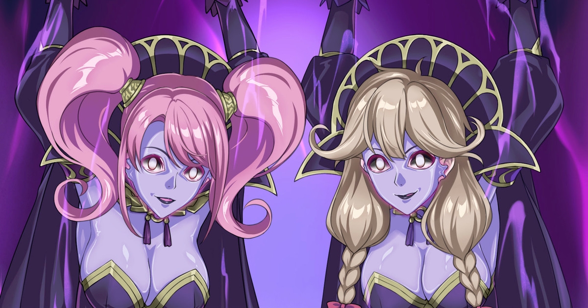 [Ribimura] Mae and Effie's witchification skinsuit brainwashing (Fire Emblem Echoes) 12