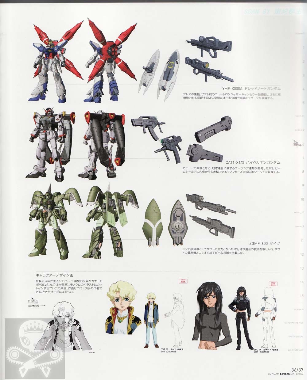 GUNDAM  EVOLVE  MATERIAL 38