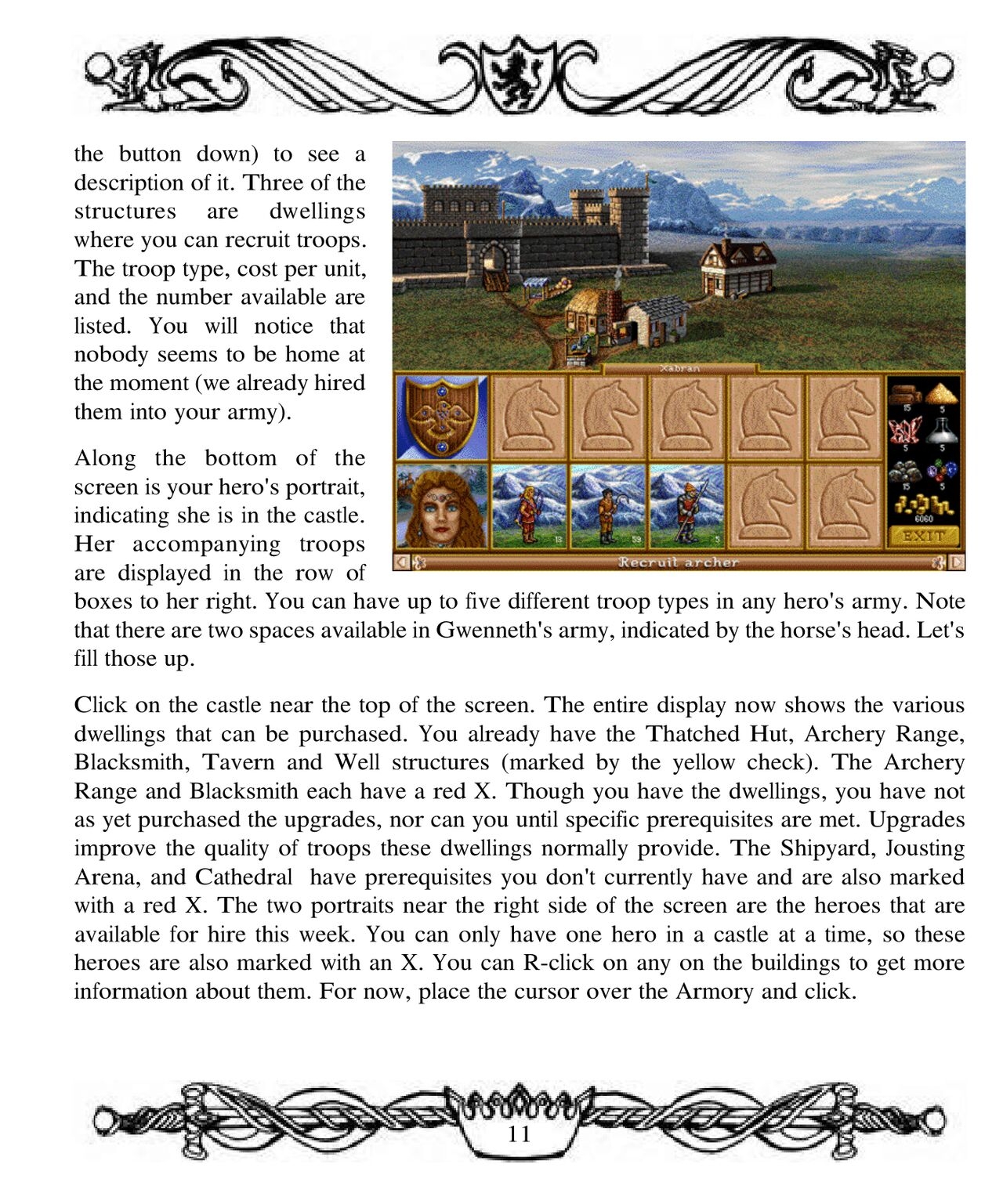 Heroes of Might and Magic II: Gold - game manual 11