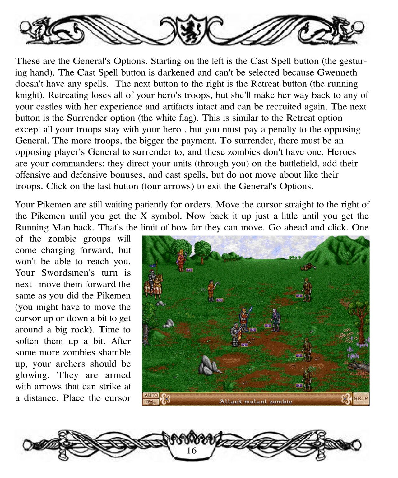 Heroes of Might and Magic II: Gold - game manual 16