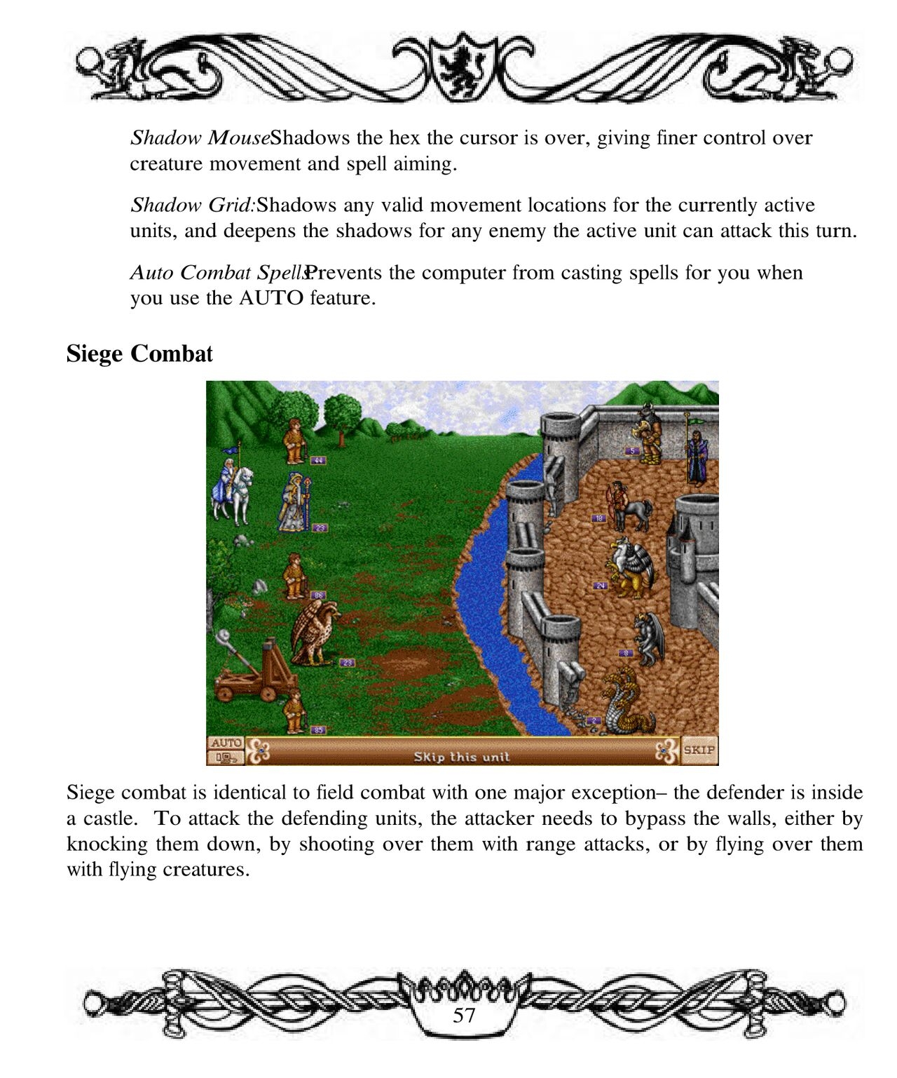 Heroes of Might and Magic II: Gold - game manual 57