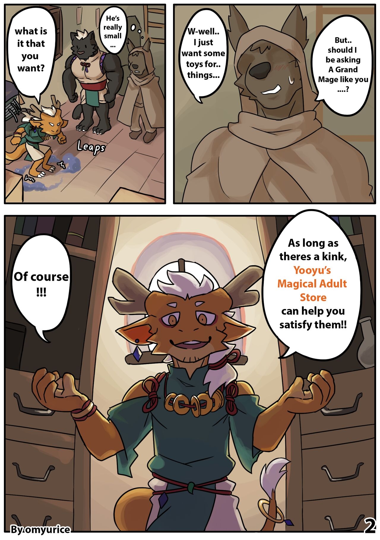 [Omyurice] Yooyu's Magical Adult Store Chapter 1 1