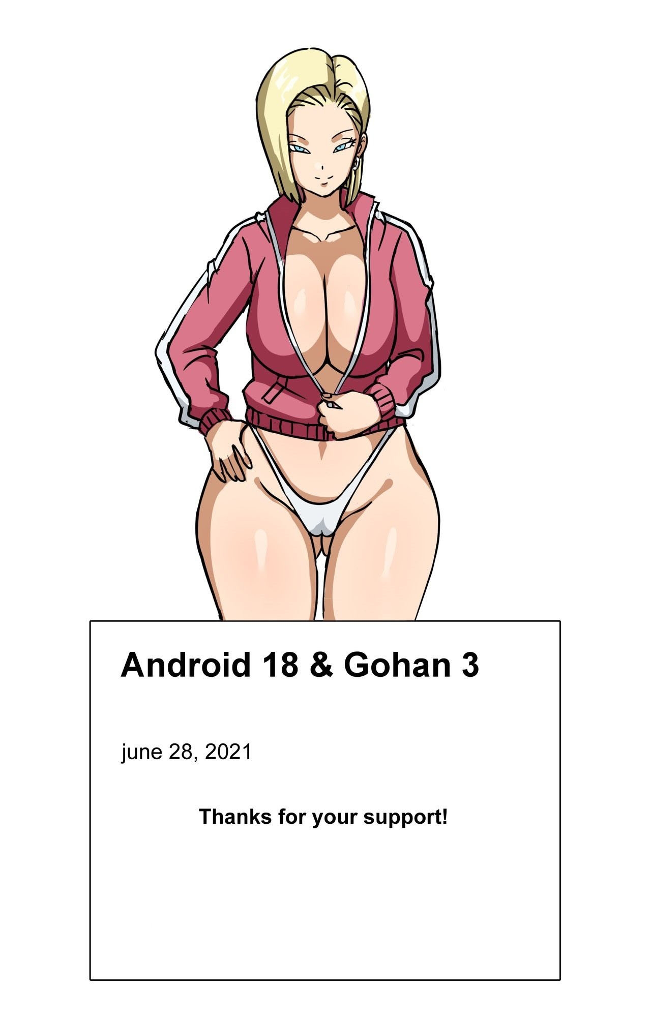 [Pink Pawg] Android 18 & Gohan 3 (Dragon Ball Super) [Spanish] 23