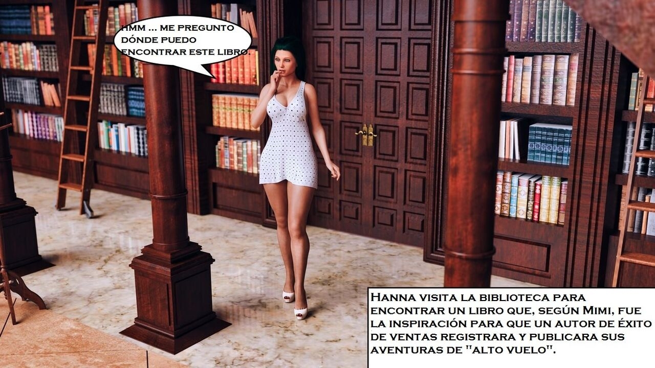 [X3rr4] Hanna Rediscovers The Library   [Spanish] [Mexicano Anonimo/Poringa] 1