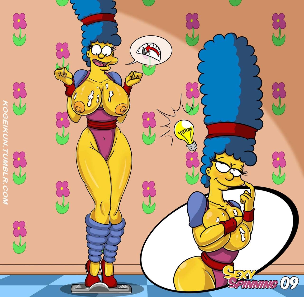 [Kogeikun] Sexy Spinning (The Simpsons) 9
