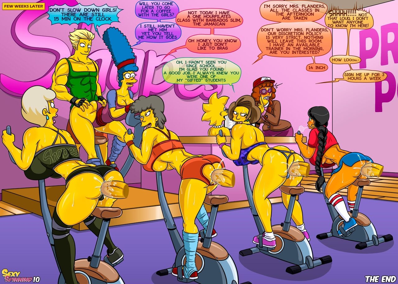 [Kogeikun] Sexy Spinning (The Simpsons) 10