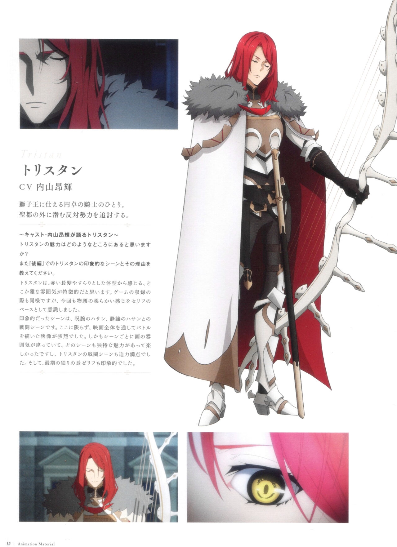 Fate/Grand Order THE MOVIE Divine Realm of the Round Table：Camelot Paladin；Agateram Animation Material 15