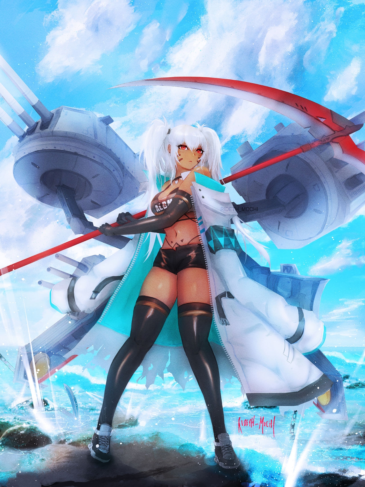 Azur Lane Character Fan Art Gallery - Alabama 11