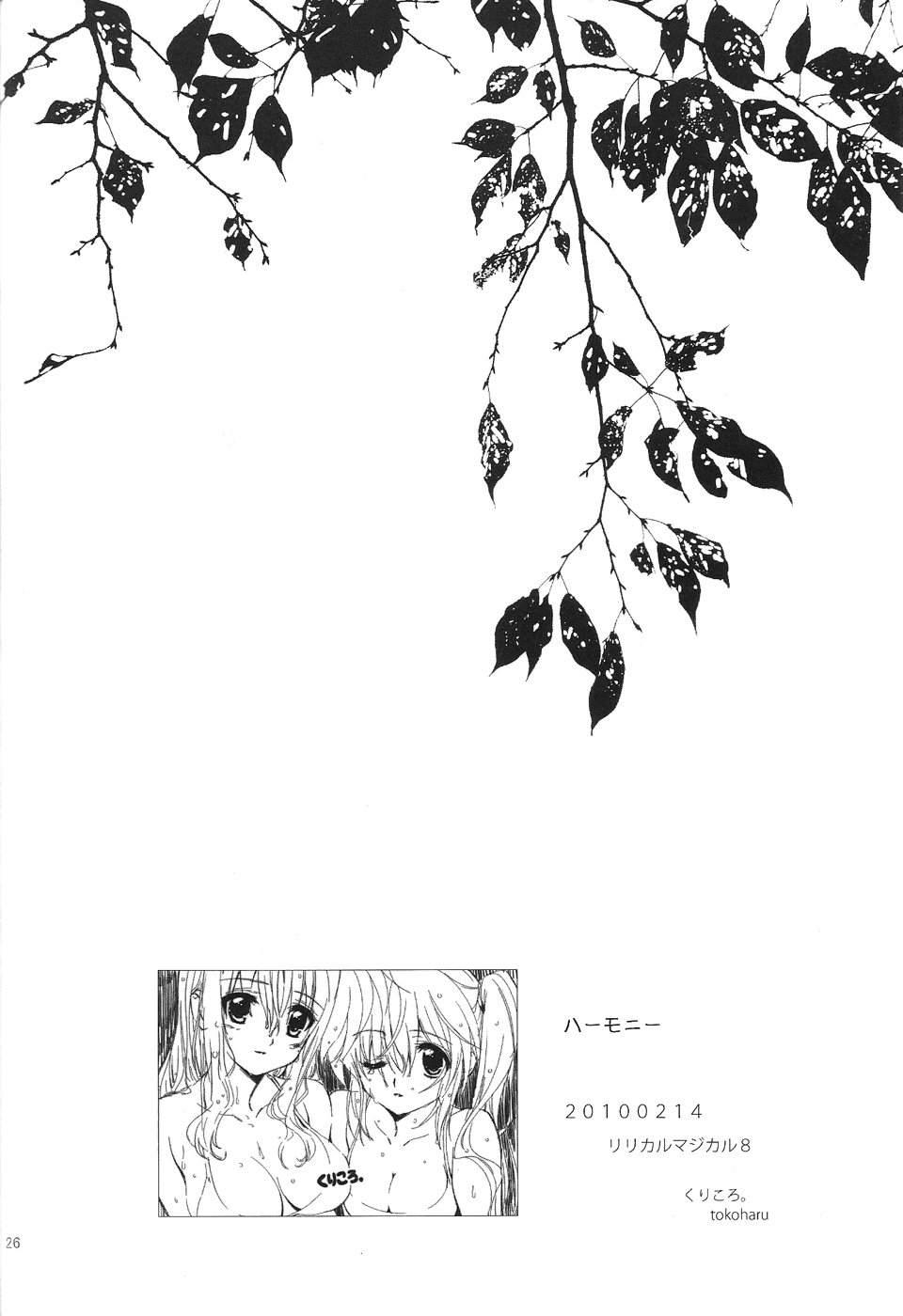 (Lyrical Magical 8) [Kurikoro. (tokoharu)] Harmony (Mahou Shoujo Lyrical Nanoha) [English] [NanoFate] 25