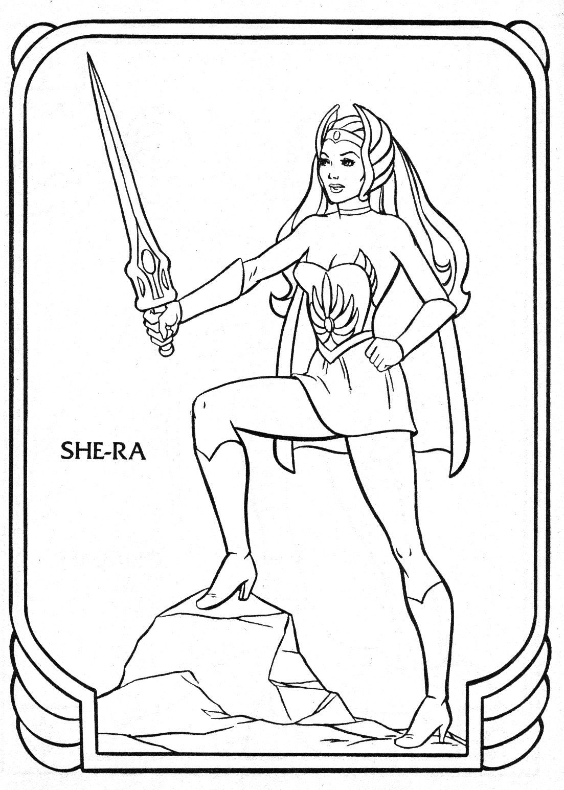 She-Ra: Princess of Power (1985) - coloring book 14