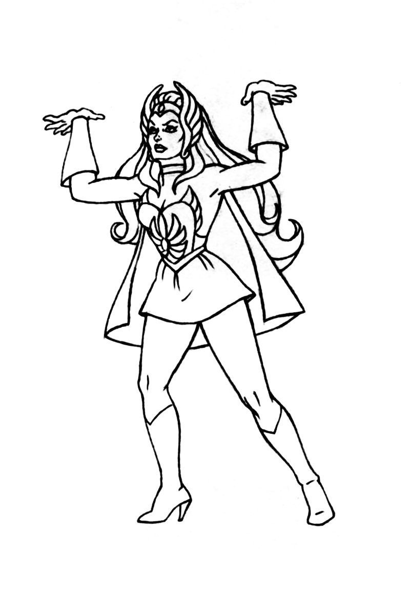She-Ra: Princess of Power (1985) - coloring book 31