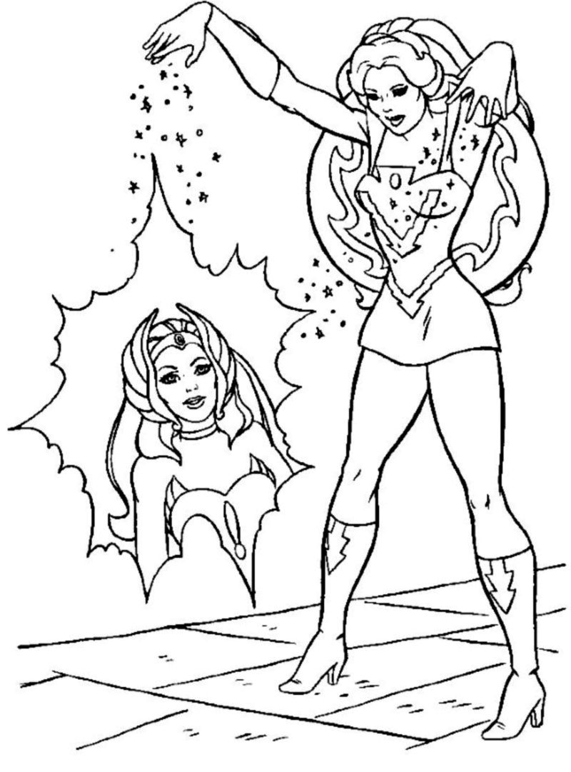She-Ra: Princess of Power (1985) - coloring book 37