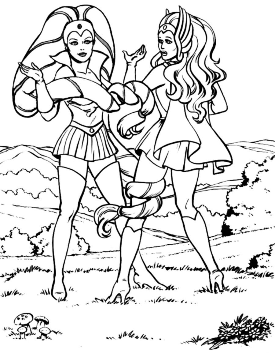 She-Ra: Princess of Power (1985) - coloring book 38