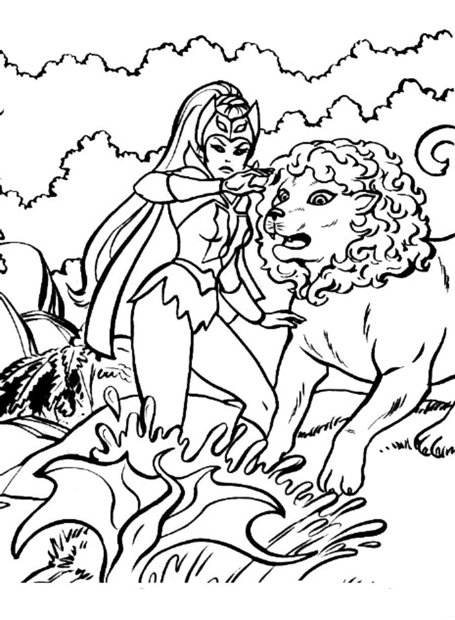 She-Ra: Princess of Power (1985) - coloring book 39