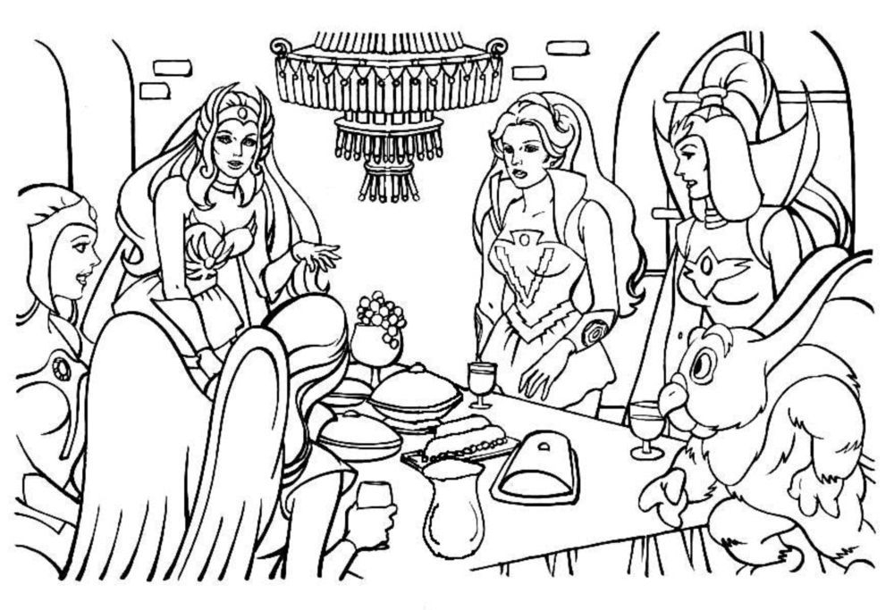 She-Ra: Princess of Power (1985) - coloring book 46