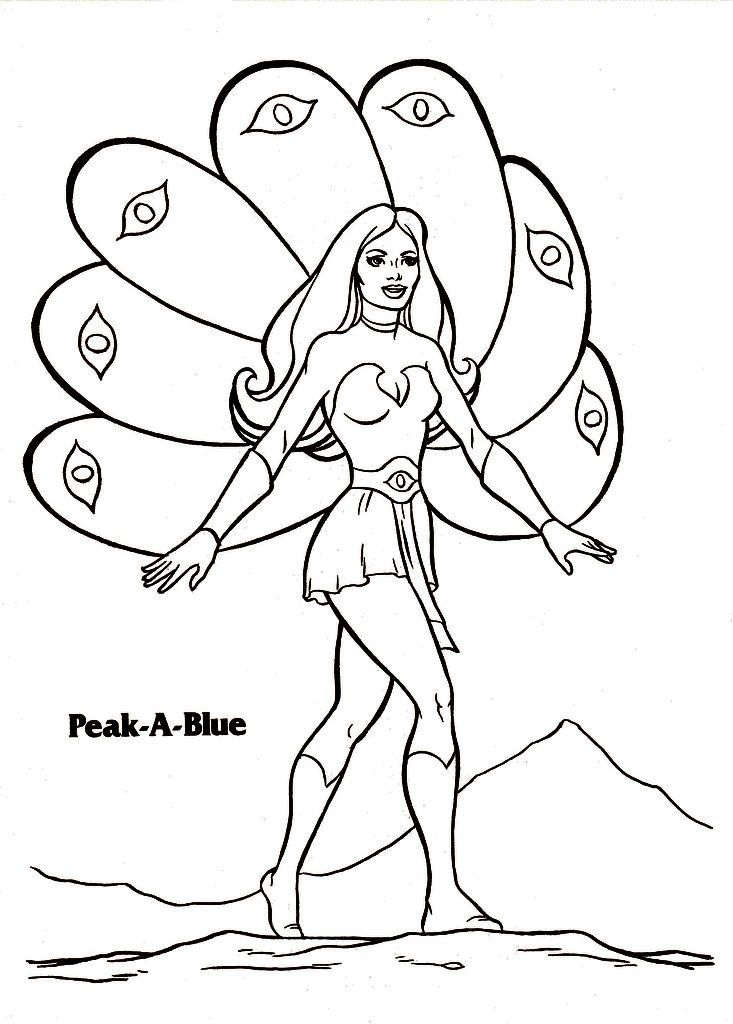 She-Ra: Princess of Power (1985) - coloring book 6