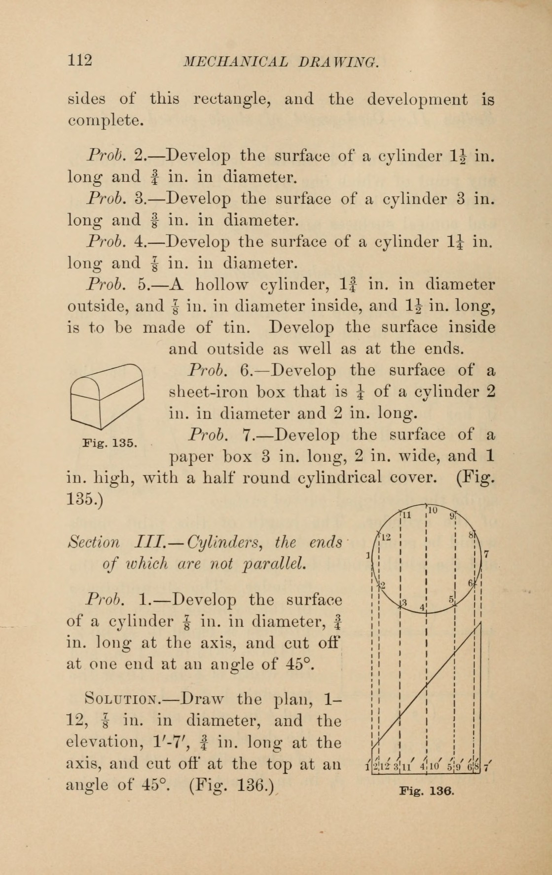 [Frank Aborn] Elementary mechanical drawing, for school and shop [English] 116