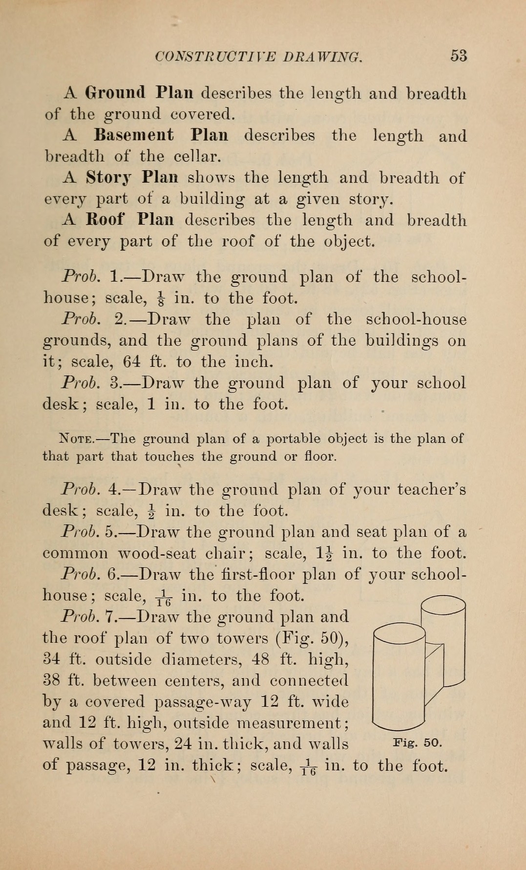 [Frank Aborn] Elementary mechanical drawing, for school and shop [English] 57