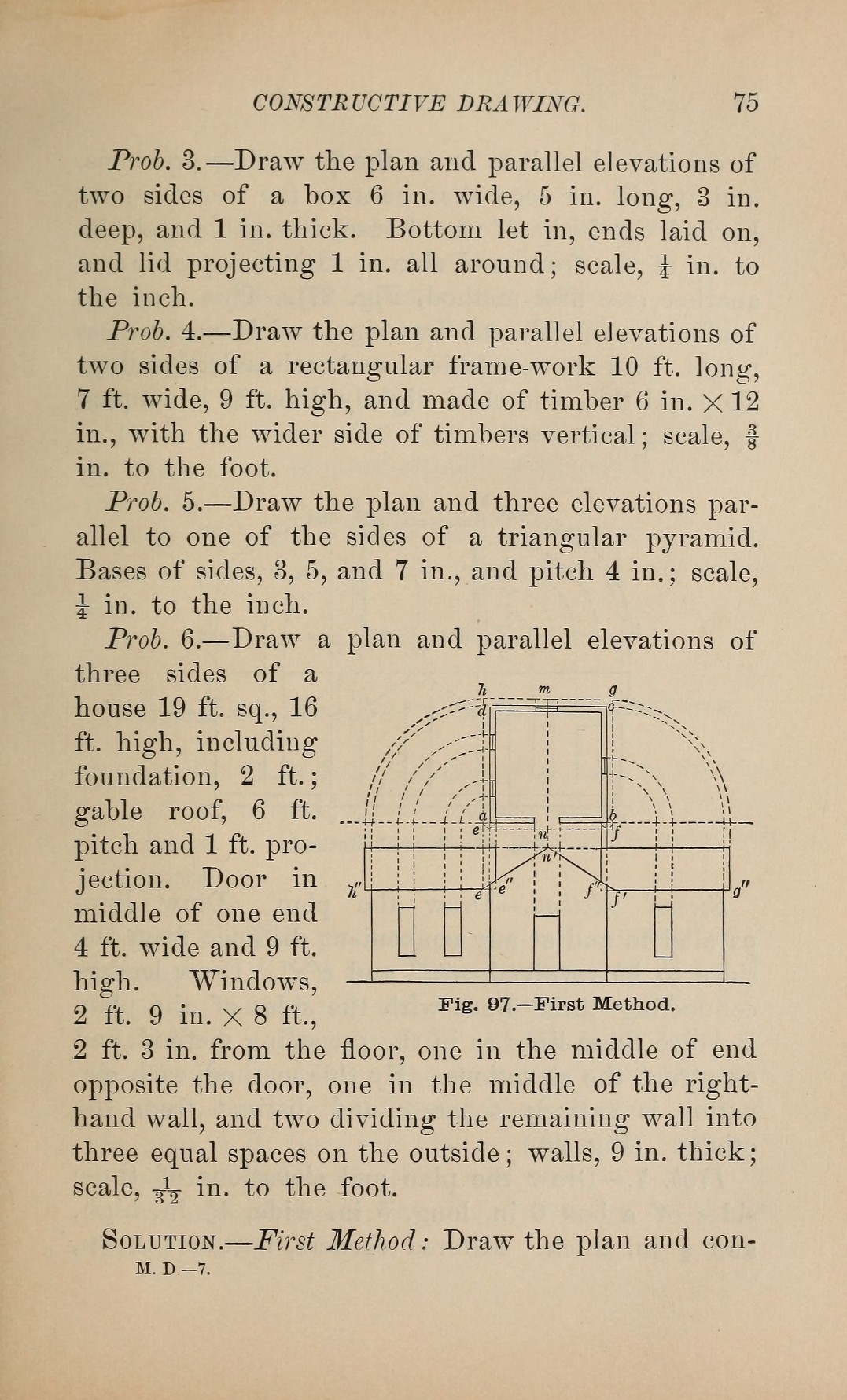 [Frank Aborn] Elementary mechanical drawing, for school and shop [English] 79