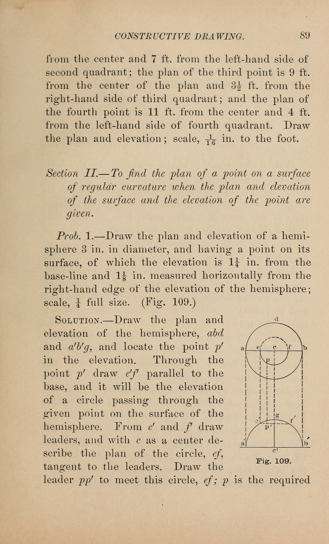 [Frank Aborn] Elementary mechanical drawing, for school and shop [English] 93