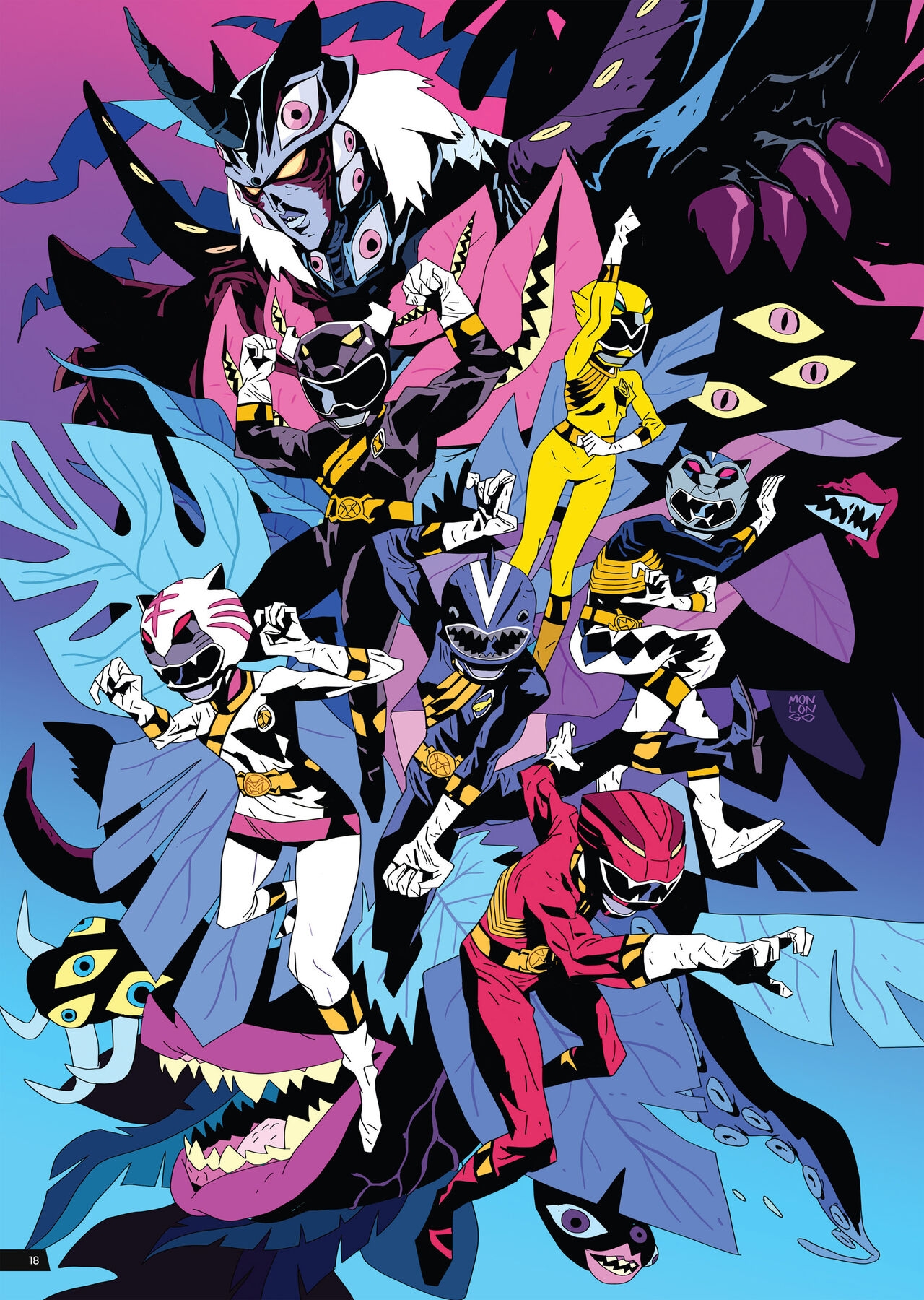 Saban's Power Rangers : Artist Tribute 16
