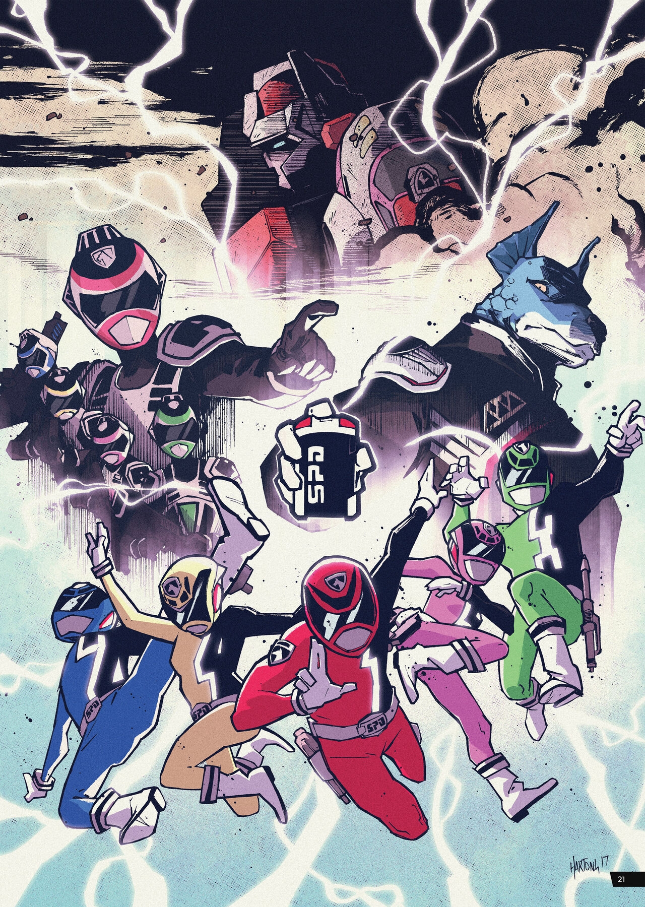 Saban's Power Rangers : Artist Tribute 19
