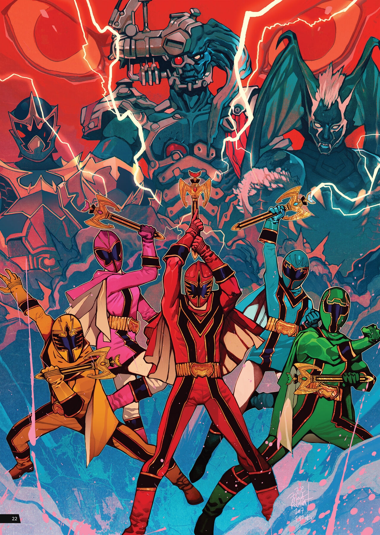 Saban's Power Rangers : Artist Tribute 20