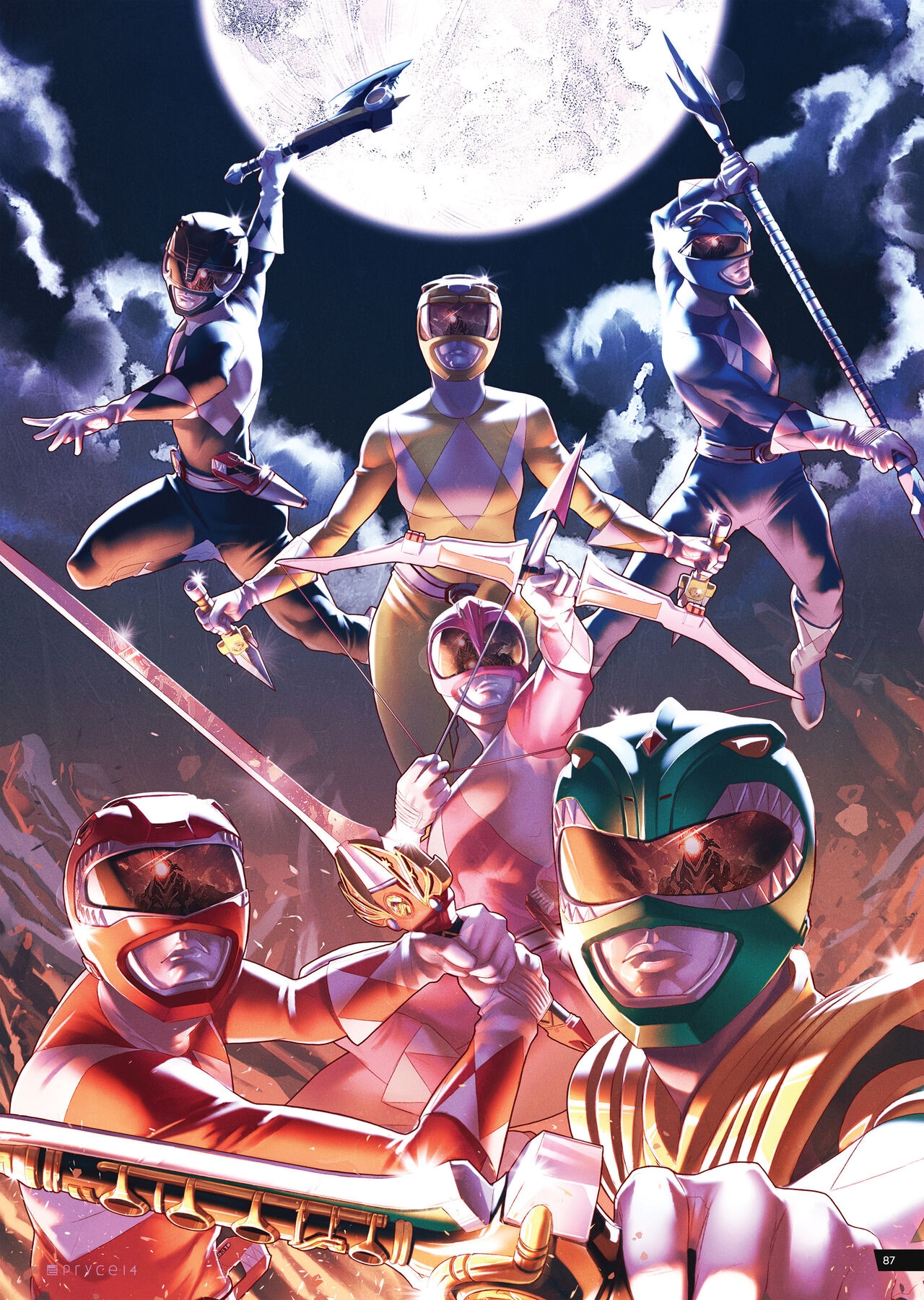 Saban's Power Rangers : Artist Tribute 81