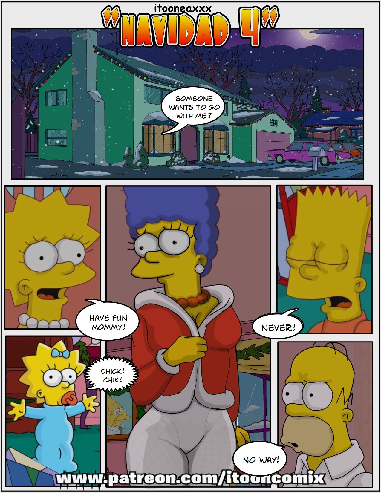 [itooneaXxX] Navidad 4 (The Simpsons) [English] 1