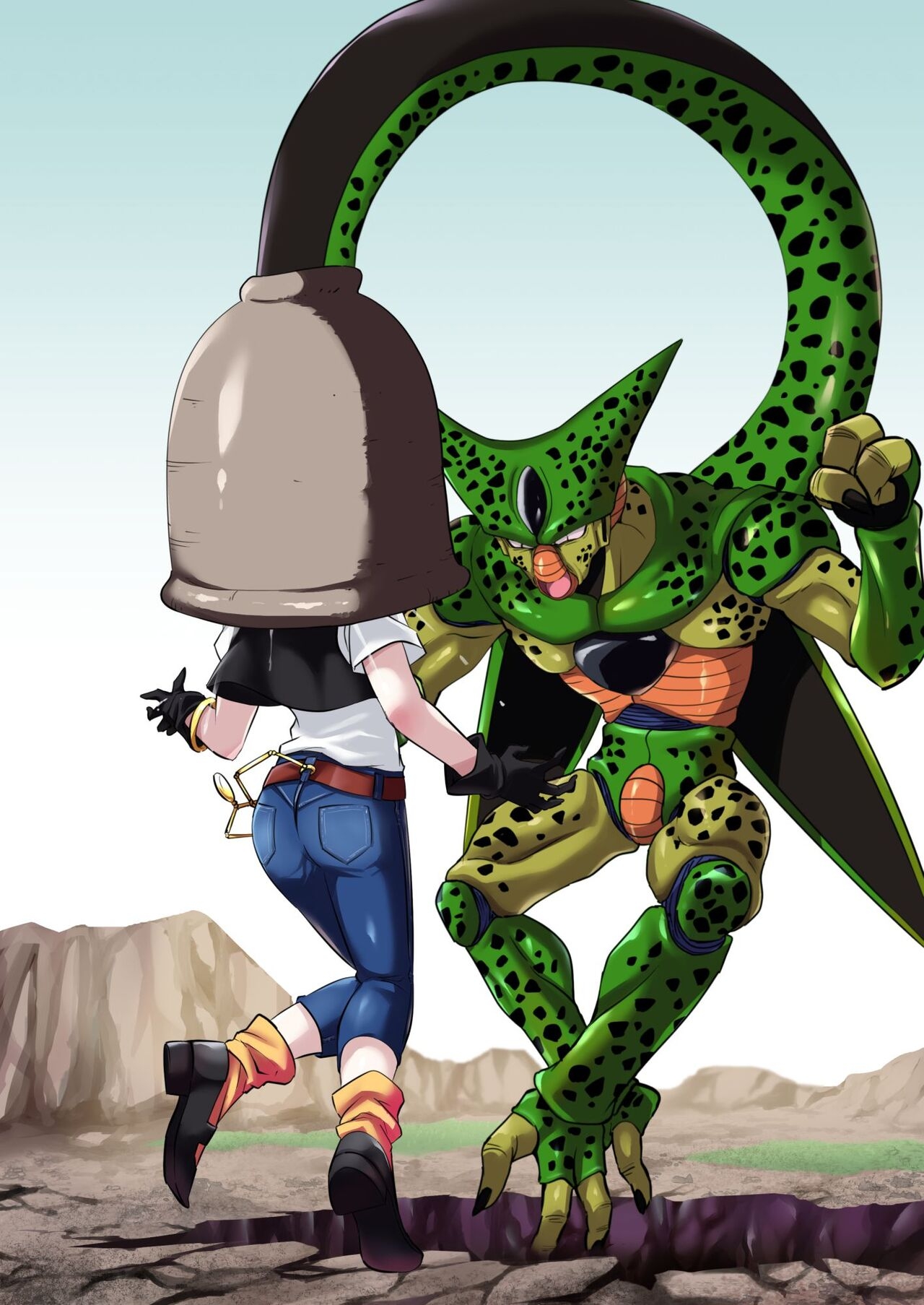 [Ameiro Biscuit (Susuanpan)] Cell no Esa Kanzenban (Dragon Ball Z) [Textless] 15