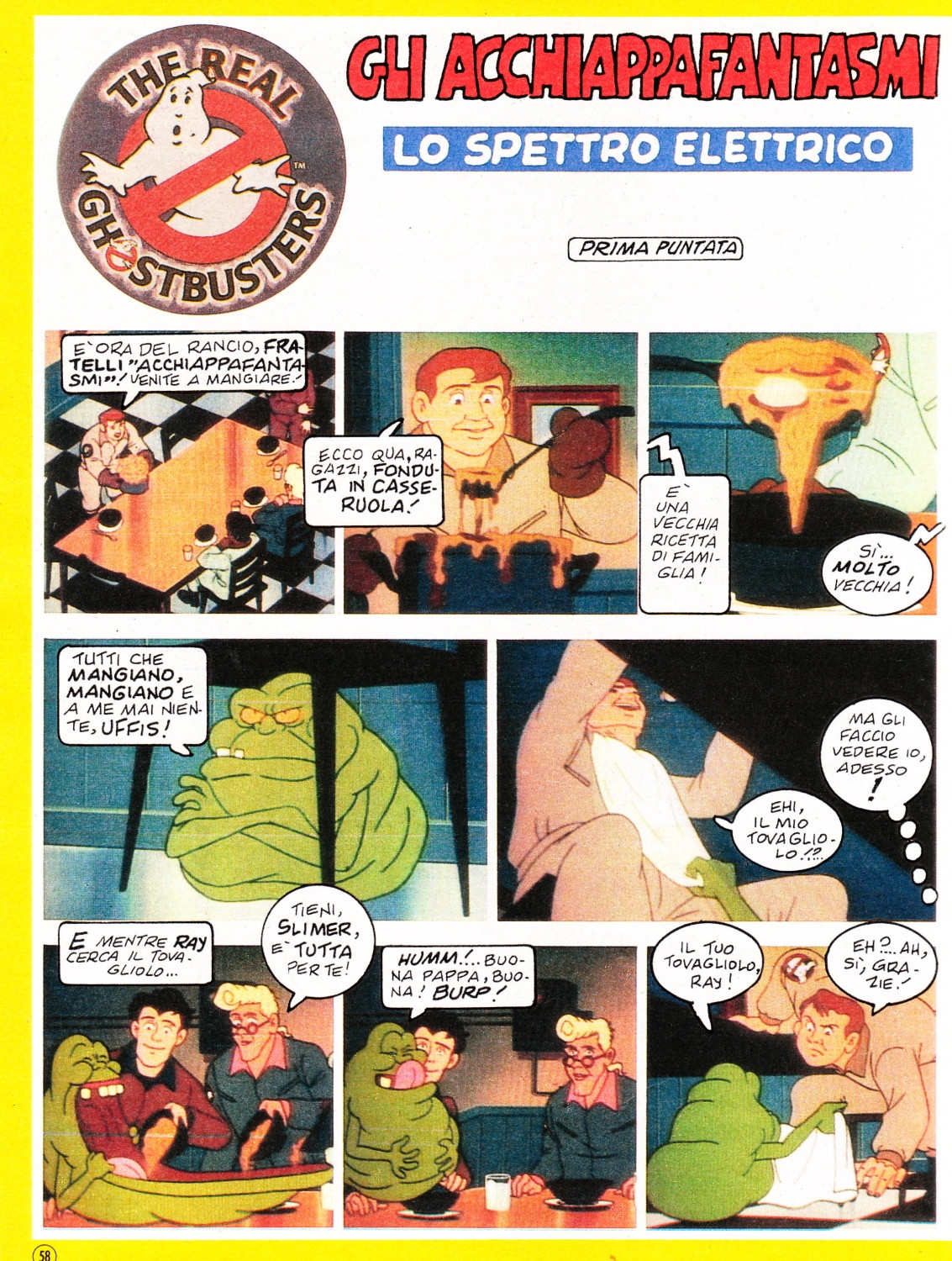 The Real Ghostbusters (1986) - gli acchiappafantasmi Comic 59